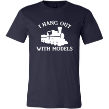 Load image into Gallery viewer, I Hang Out With Models (White) Mens T-Shirt, Multiple Colors, Extended Sizes, Shipping Included