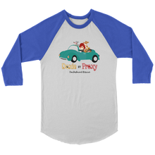 Load image into Gallery viewer, Doxie By Proxy Color Block Raglan T-Shirt, Unisex, Multi Colors, Extended Sizes, Shipping Included