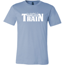 Load image into Gallery viewer, Let's Roll Mens Train T-Shirt, Multiple Colors, Extended Sizes, Shipping Included