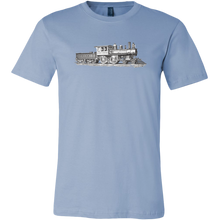 Load image into Gallery viewer, Vintage Locomotive Mens T-Shirt, Multiple Colors, Extended Sizes, Shipping Included