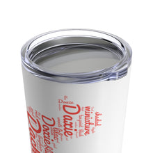 Load image into Gallery viewer, Doxie Text Word Cloud Tumbler 20oz, Multi Color - Free Shipping