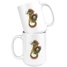Load image into Gallery viewer, Chinese Art Dragon, 11oz & 15oz Mug Options, Free Shipping
