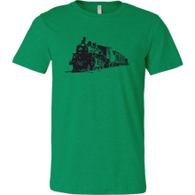 Load image into Gallery viewer, Locomotive Drawing Perspective - Unisex/Men's T-Shirt, Multiple Colors, Extended Sizes, Shipping Included