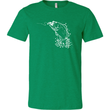 Load image into Gallery viewer, Jumping Fish on Line, Unisex, Extended Sizes, Multi Colors, Shipping Included