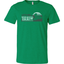 Load image into Gallery viewer, Let's Roll Unisex/Mens T-Shirt, Multiple Colors, Extended Sizes, Shipping Included