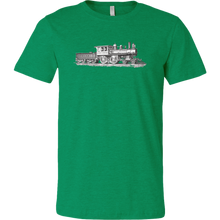 Load image into Gallery viewer, Vintage Locomotive Mens T-Shirt, Multiple Colors, Extended Sizes, Shipping Included