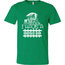 Load image into Gallery viewer, One Track Mind (Trains) - Unisex Mens T-Shirt, Multiple Bold Colors, Extended Sizes, Shipping Included