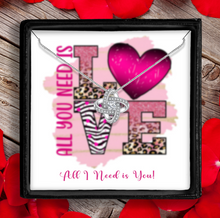 Load image into Gallery viewer, All You Need is Love, All I Need is You - Infinite Love Knot Necklace - Shipping Included
