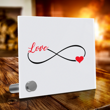 Load image into Gallery viewer, Infinity Love - Glass Message Display and Choice of Gorgeous Pendant in Multi Styles - Shipping Included