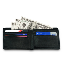 Load image into Gallery viewer, Baseball Stitching Graphic Men's Bi-Fold Wallet, Sensible Organizer, Shipping Included