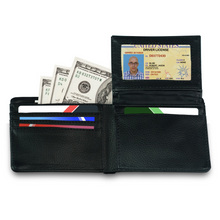 Load image into Gallery viewer, Baseball Stitching Graphic Men's Bi-Fold Wallet, Sensible Organizer, Shipping Included