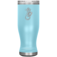 Load image into Gallery viewer, Chinese Art Dragon, 20oz Insulated Boho Tumbler, Laser Etched, Multi Colors, Shipping Included