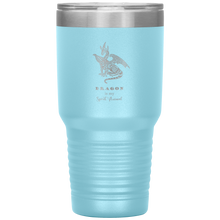 Load image into Gallery viewer, Dragon is My Spirit Animal, 30oz Insulated Travel Tumbler, Laser Etched, Multi Colors, Shipping Included