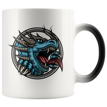 Load image into Gallery viewer, Blue Dragon Logo, Magic Color Change 11oz Ceramic Mug, Shipping Included