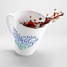 Load image into Gallery viewer, Latte Mug YOU'RE MY HAPPILY EVER AFTER 12 oz Shipping Included