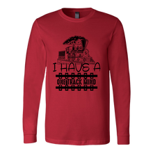 Load image into Gallery viewer, One Track Mind - Unisex Long Sleeve T-Shirt, Multi Colors, Extended Sizes, Shipping Included