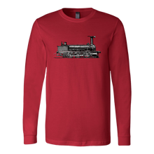 Load image into Gallery viewer, Vintage Locomotive Unisex Long Sleeve T-Shirt Extended Sizes Available Shipping Included