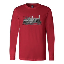 Load image into Gallery viewer, Vintage Locomotive Unisex Long Sleeve T-Shirt Extended Sizes Available Shipping Included