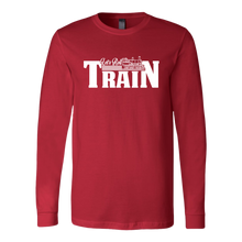 Load image into Gallery viewer, Let's Roll (Train) - Unisex Long Sleeve T-Shirt, Multi Colors, Extended Sizes, Shipping Included