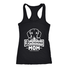 Load image into Gallery viewer, Dachshund Mom Ladies Racerback Tank Multi Colors Free Shipping