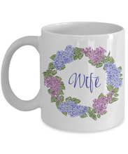 Load image into Gallery viewer, WIFE Lilacs Family Mug 11oz/15oz Mug Shipping Included