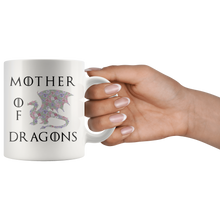 Load image into Gallery viewer, Mother of Dragons, Pastel Floral, 11oz & 15oz Mug Options, Free Shipping