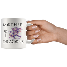 Load image into Gallery viewer, Mother of Dragons, Violets, 11oz & 15oz Mug Options, Free Shipping