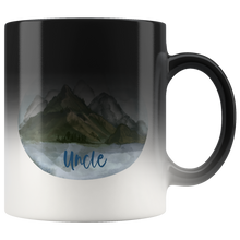 Load image into Gallery viewer, Mountain Lake Color Change UNCLE 11oz Mug   Shipping Included