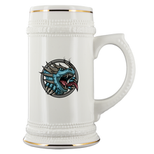 Load image into Gallery viewer, Beer Stein 22oz Ceramic, Multiple Dragon Graphics, Free Shipping