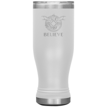 Load image into Gallery viewer, Dragon - BELIEVE, 20 oz Insulated Boho Travel Tumbler, Multi Colors, Shipping Included