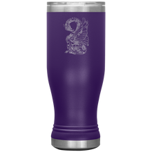 Load image into Gallery viewer, Dragon - Tattoo Inspired, 20 oz Boho Insulated Tumbler, Multi Colors, Shipping Included