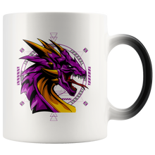 Load image into Gallery viewer, Purple Dragon, Color Change 11oz Ceramic Mug, Shipping Included