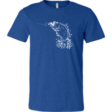 Load image into Gallery viewer, Jumping Fish on Line, Unisex, Extended Sizes, Multi Colors, Shipping Included