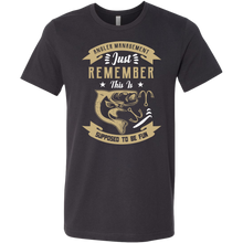 Load image into Gallery viewer, Angler Management - Fishing is Supposed to Be Fun Unisex T-Shirt, Extended Sizes, Shipping Included