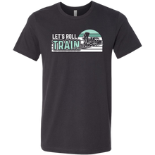 Load image into Gallery viewer, Let's Roll Retro Mens T-Shirt, Multiple Colors, Extended Sizes, Shipping Included