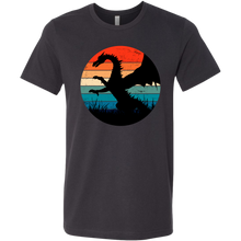 Load image into Gallery viewer, Retro Full Length Dragon, Unisex T-Shirt, Multi Colors, Extended Sizes Available, Free Shipping