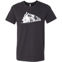 Load image into Gallery viewer, Locomotive Drawing Perspective - Unisex/Men's T-Shirt, Multiple Colors, Extended Sizes, Shipping Included