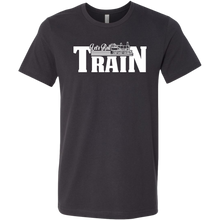 Load image into Gallery viewer, Let's Roll Mens Train T-Shirt, Multiple Colors, Extended Sizes, Shipping Included