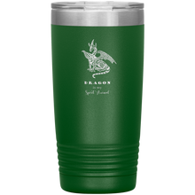Load image into Gallery viewer, Dragon is My Spirit Animal, 20oz Insulated Travel Tumbler, Multi Colors, Shipping Included