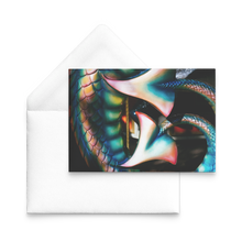 Load image into Gallery viewer, Iridescent Dragon Tales Flat Note Cards, Multiple Set Sizes Available, Free Shipping