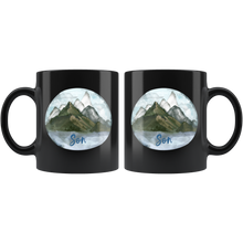Load image into Gallery viewer, Mountain Lake SON 11oz Black Mug  Shipping Included