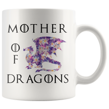 Load image into Gallery viewer, Mother of Dragons, Violets, 11oz & 15oz Mug Options, Free Shipping