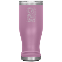 Load image into Gallery viewer, Dragon - Tattoo Inspired, 20 oz Boho Insulated Tumbler, Multi Colors, Shipping Included