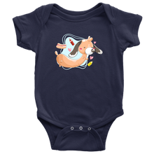 Load image into Gallery viewer, Doxie Hotdog Cartoon Infant Bodysuit Short Sleeve, Multi Colors, Multi Sizes, Free Shipping