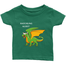 Load image into Gallery viewer, Dragon Hatchling Alert Infant T-Shirt, Many Colors, Free Shipping