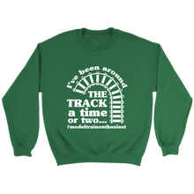 Load image into Gallery viewer, Been Around The Track Unisex Sweat Shirt Multi Colors Extended Sizes Shipping Included