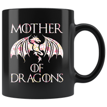 Load image into Gallery viewer, Mother of Dragons, Full Floral Graphic, 11oz & 15oz Mug Options, Free Shipping