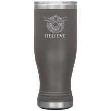 Load image into Gallery viewer, Dragon - BELIEVE, 20 oz Insulated Boho Travel Tumbler, Multi Colors, Shipping Included