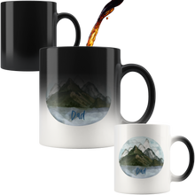 Load image into Gallery viewer, Mountain Lake Color Change DAD 11oz Mug  Shipping Included