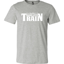Load image into Gallery viewer, Let's Roll Mens Train T-Shirt, Multiple Colors, Extended Sizes, Shipping Included